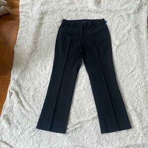 Theory Black Boot Cut Pants